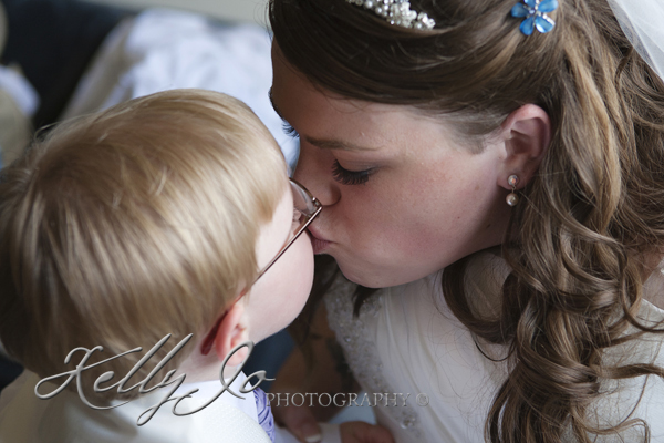 IMG17975 Bride & Son kiss