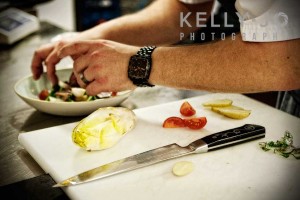 Head Chef Preparing Food