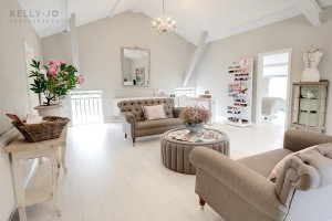 Reception area of a Beauty Salon | © Kelly Jo Photography